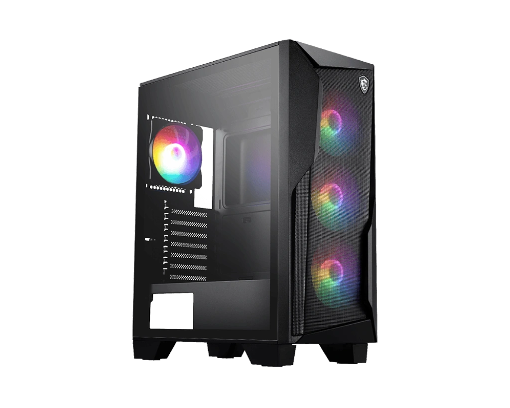 MSI MAG FORGE 130A (ATX | 4 ARGB FAN | Tempered Glass, RGB Fan) MSI MAG FORGE 130A (ATX | 4 ARGB FAN | Tempered Glass, RGB Fan)