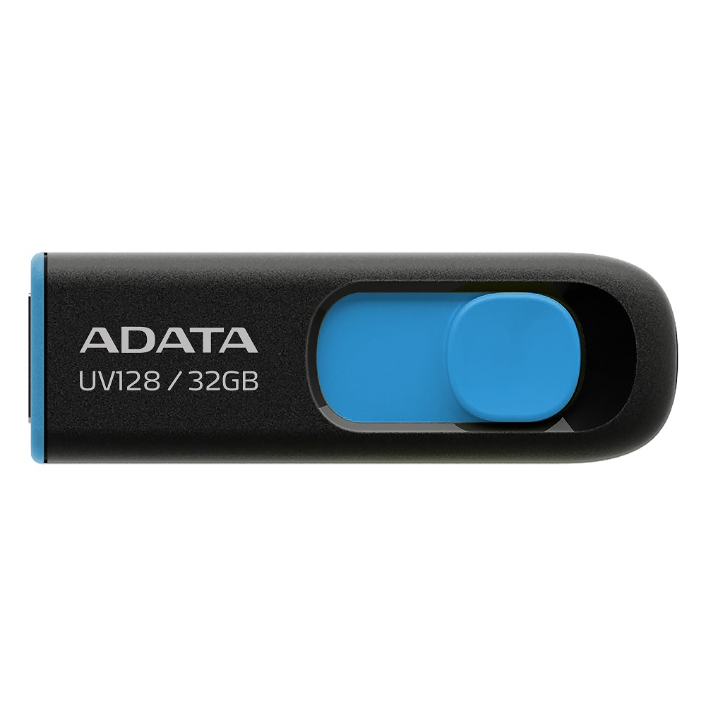 ADATA UV128 Pendrive (32GB | USB 3.2 | Read up to 100MB/s | Compact Size | Thumb Swipe)