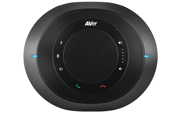 AVer Fone540 Conference Speakerphone (Wireless Bluetooth | Noise Suppression | 3.5mm Audio Jack | Microphone | Touch Control)