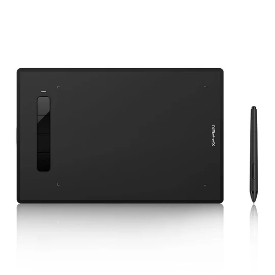 XP-PEN Star G960S Plus (9 x 6 Inch | 8192 Pressure Level | 4 Keys | Pen with Eraser | Support Android, Windows & MAC OS) 
