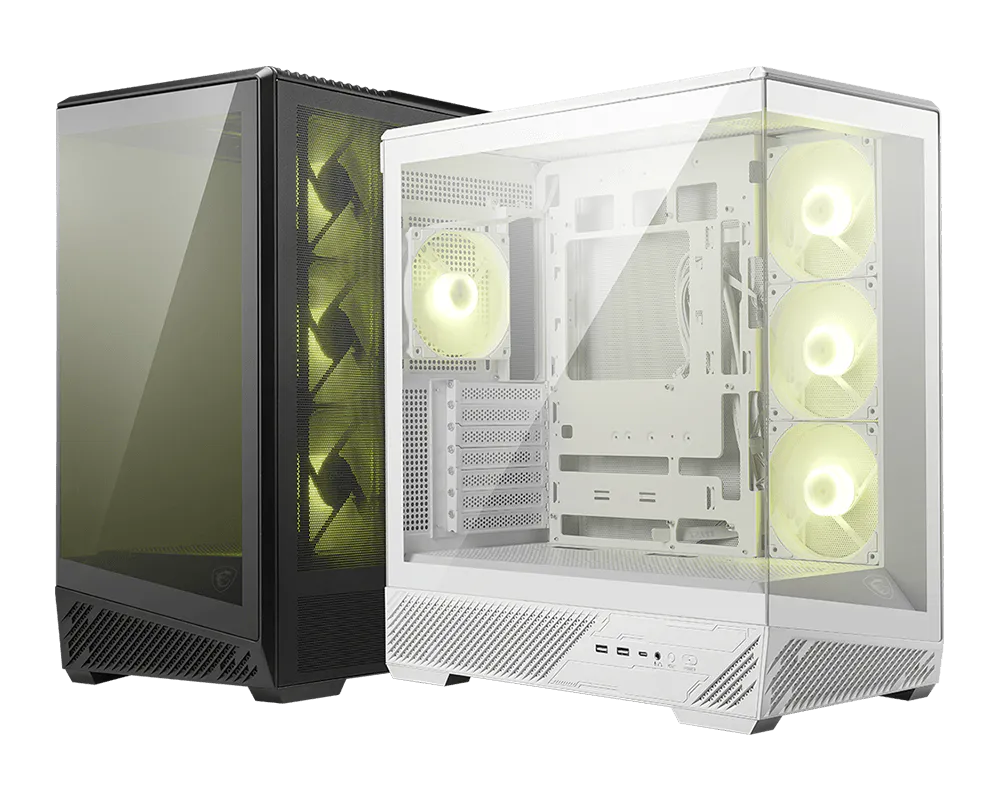MSI MAG PANO 130R PZ Mid-Tower Gaming PC Case | 400mm GPU Support | USB Type-C | Back-Connect) MSI MAG PANO 130R PZ Mid-Tower Gaming PC Case | 400mm GPU Support | USB Type-C | Back-Connect)