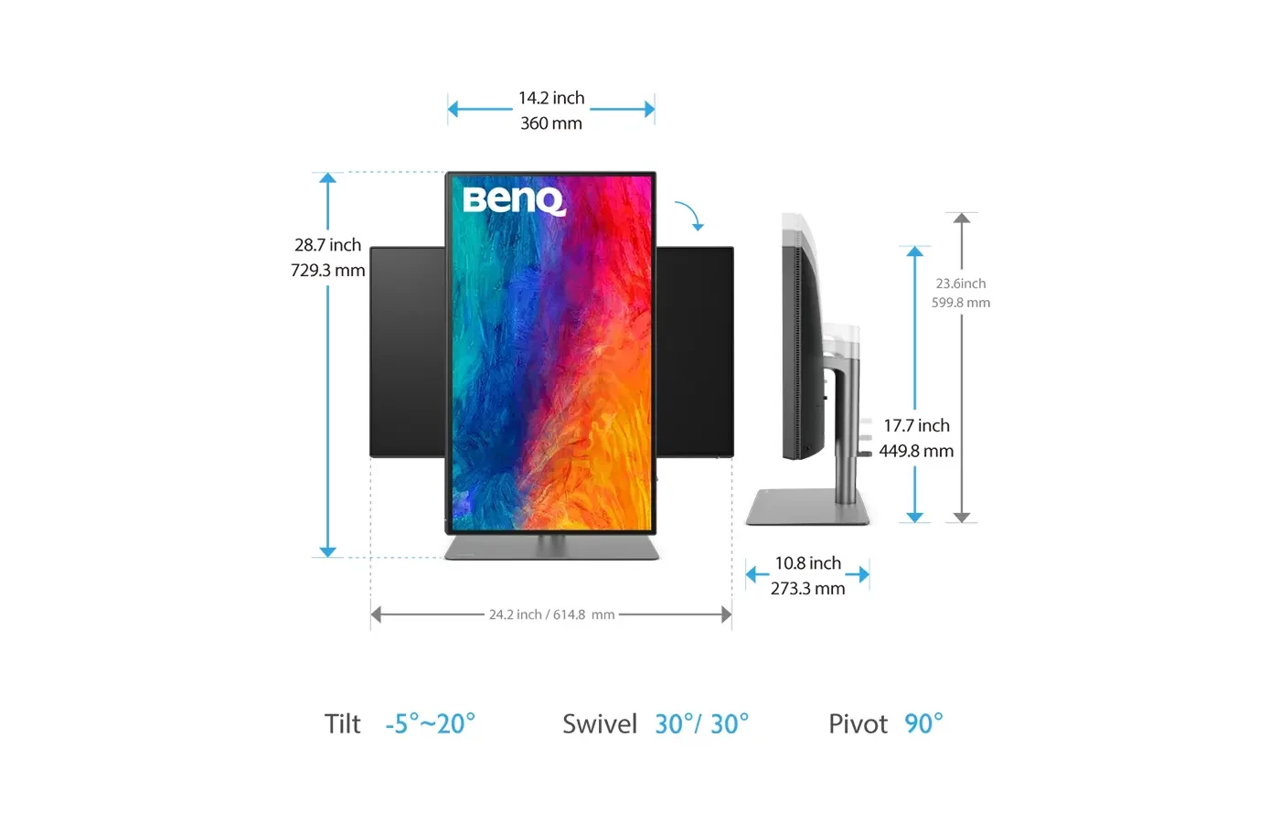 BenQ PD2725U Designer Monitor (27