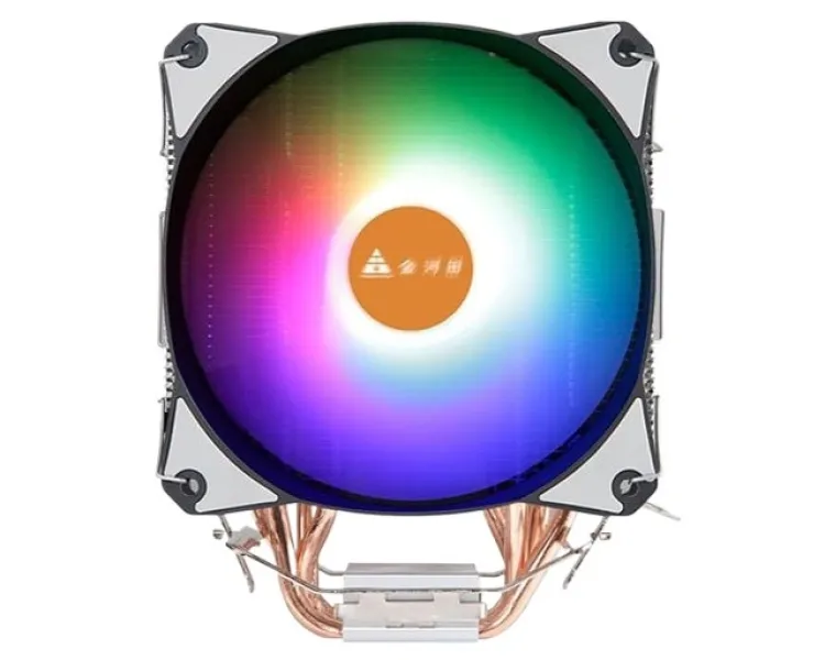 GOLDEN FIELD S04 (120mm RGB FAN | 4 Copper Heatsink Pipes | For Intel)