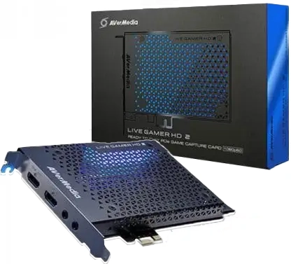 AverMedia GC570 Live Streamer Internal Capture Card (Full HD 1080p60 | HDMI In/Out | 2x Audio Jack)