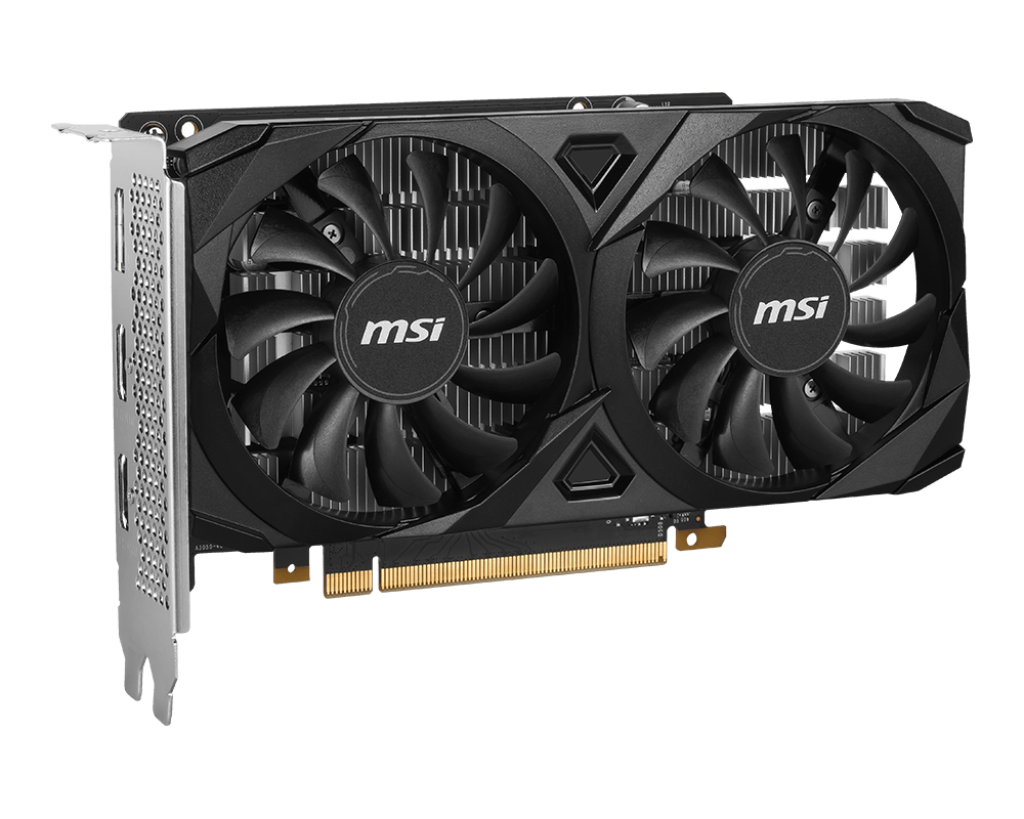 MSI Ventus GeForce RTX 3050 6GB GDDR6 PCI Express 4.0 x8 ATX Video Card RTX 3050 VENTUS 2X 6G OC
