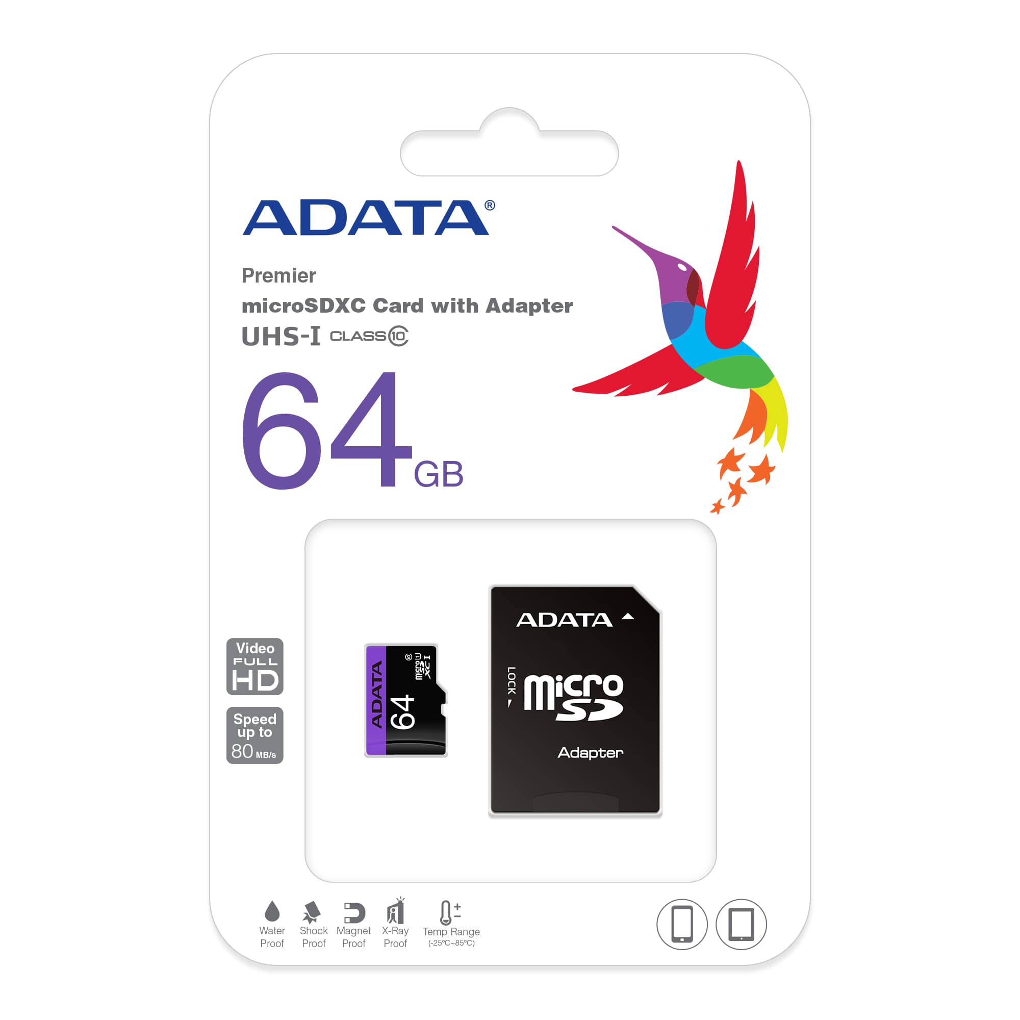 ADATA Micro SD (Support Full HD)