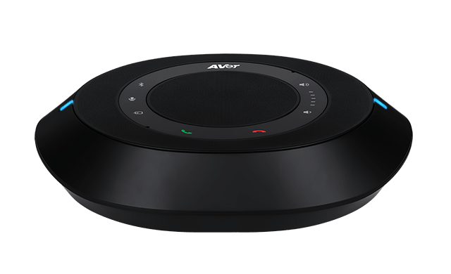 AVer Fone540 Conference Speakerphone (Wireless Bluetooth | Noise Suppression | 3.5mm Audio Jack | Microphone | Touch Control)