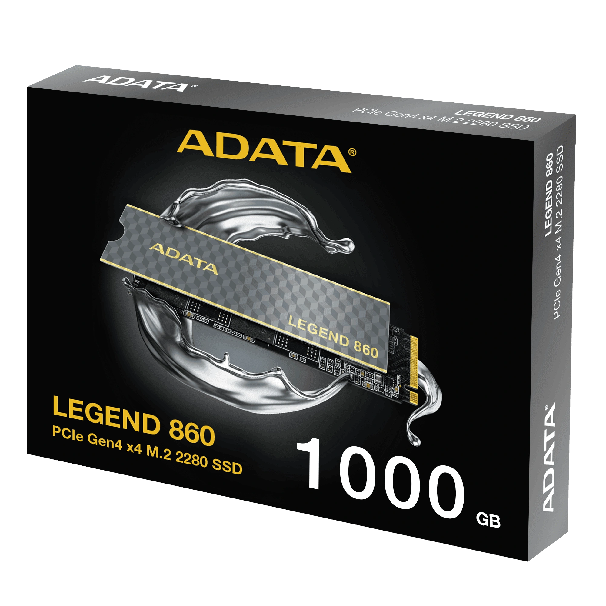 ADATA Legend 860 (PCIe Gen4 | R/W Up to 6000/5000 MB/s | With Heatsink)