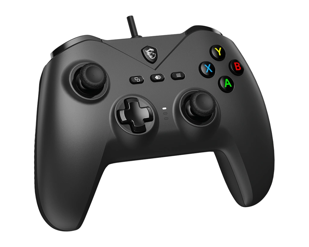 MSI Force GC200 (Wired, Dual Vibration Motors, Durable Switch, D-Pad Cover, Hall-effect triggers, USB) MSI Force GC200 (Wired, Dual Vibration Motors, Durable Switch, D-Pad Cover, Hall-effect triggers, USB)