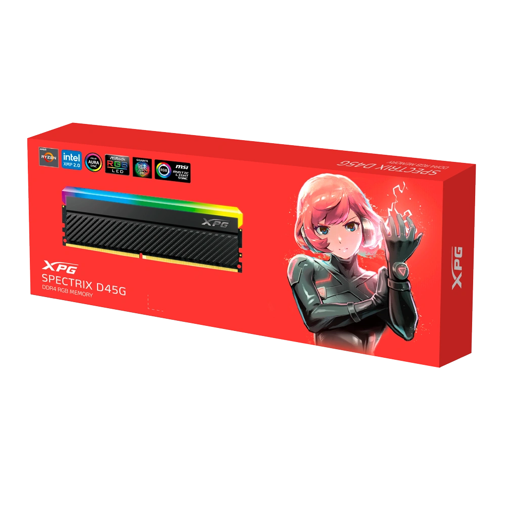 XPG Spectrix D45G (ARGB Light | 3600MHz | Supports Overclocking)