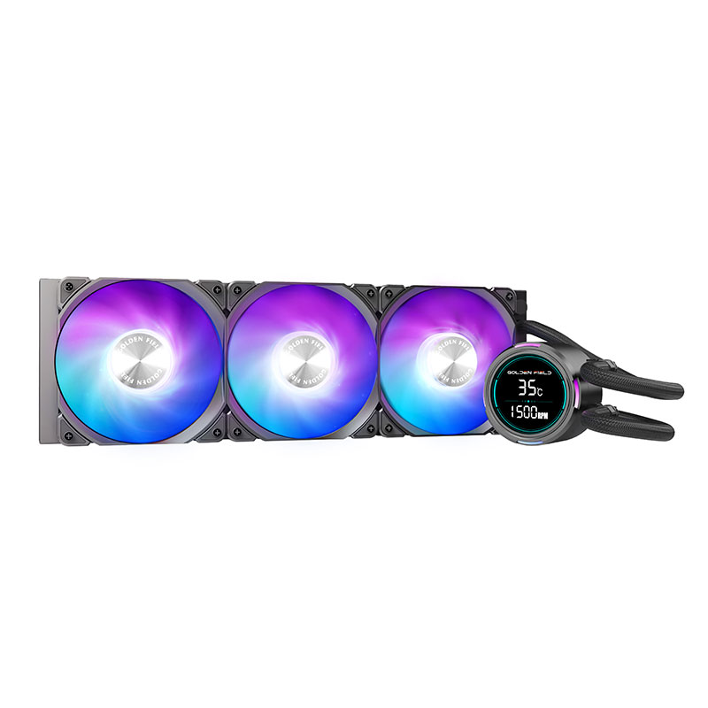 Golden Field HIFI XD360 (Triple 12CM ARGB FAN | Temperature Display | Support Intel & AMD System)
