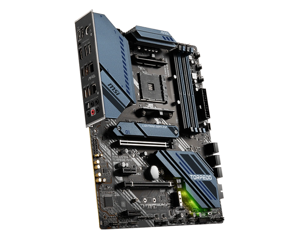MSI MAG X570S TORPEDO MAX DDR4 (ATX | Support AMD Ryzen AM4 Series Processor | DDR4 | Gen4 M.2 | 2.5G LAN | USB-C)