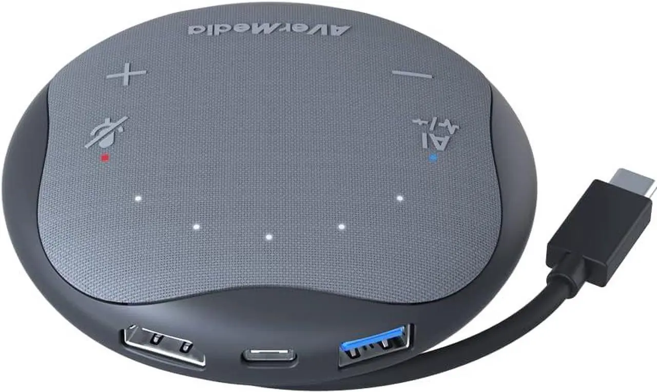 AverMedia Speakerphone AS315 (Ai Noise Reduction Mic, 3W Speaker)