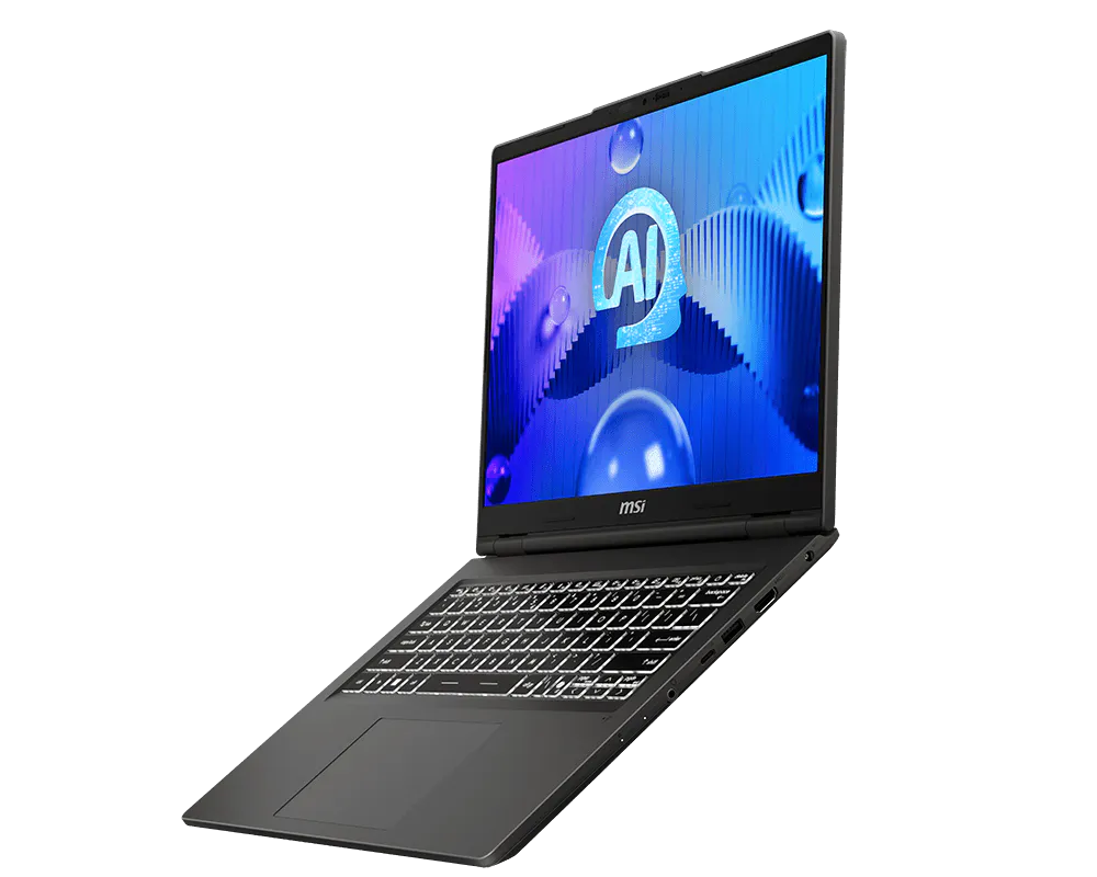 MSI 14” Venture 14 AI A1M Core Ultra 5 AI Laptop | Full HD IPS Panel | Intel Arc Graphics | 8GB DDR5 | 512GB NVme SSD | Backlit Keyboard | 90W Adapter