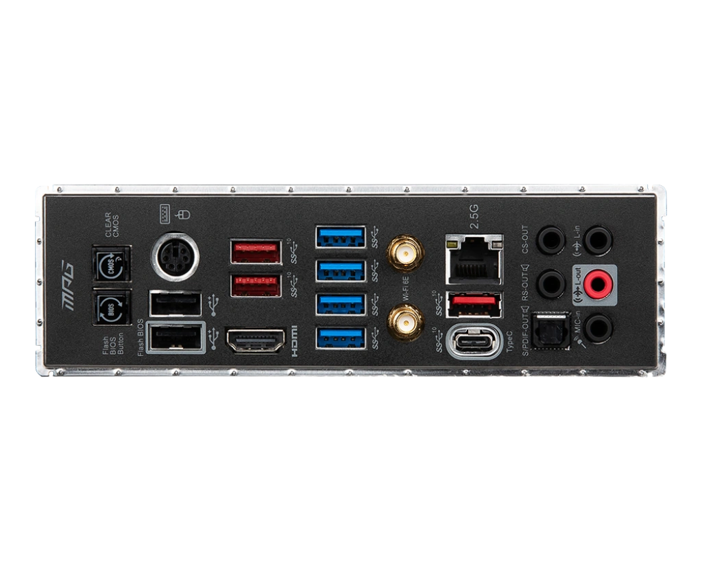 MSI MPG X570S EDGE MAX Wi-Fi DDR4 (ATX | Support AMD Ryzen AM4 Series Processor | DDR4 | Gen 4 M.2 | 2.5G LAN | Wi-Fi 6E & BT | USB-C | Mystic RGB Lig