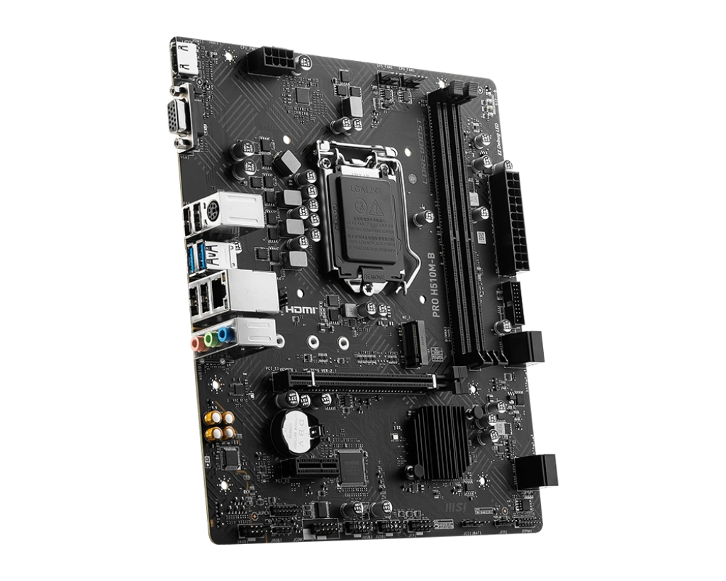 MSI PRO H510M-B II (Micro- ATX | Support 10th Gen Intel Processor | DDR4)