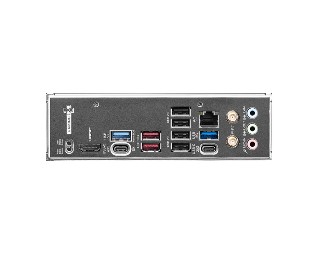 MSI X870 GAMING PLUS WIFI (ATX | Support AMD AM5 Series Processor | Gen5 SSD | DDR5 | Wi-Fi 7)
