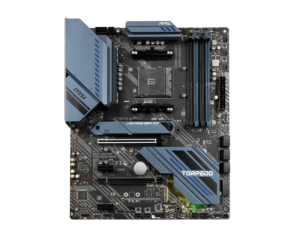 MSI MAG X570S TORPEDO MAX DDR4 (ATX | Support AMD Ryzen AM4 Series Processor | DDR4 | Gen4 M.2 | 2.5G LAN | USB-C)